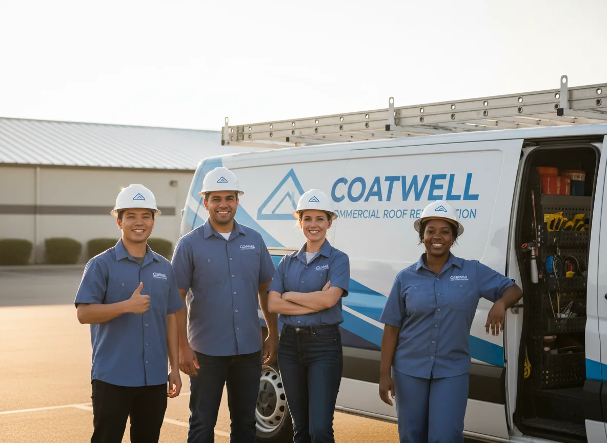 Commercial roof coating company in Denmark, IA